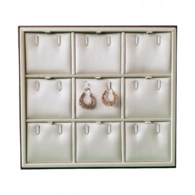 1/2 9 compartments 2 earring hooks